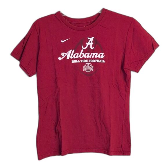 Nike Alabama Roll Tide Football 2010 National Championship Tee Womens L 12-14 - Picture 1 of 4